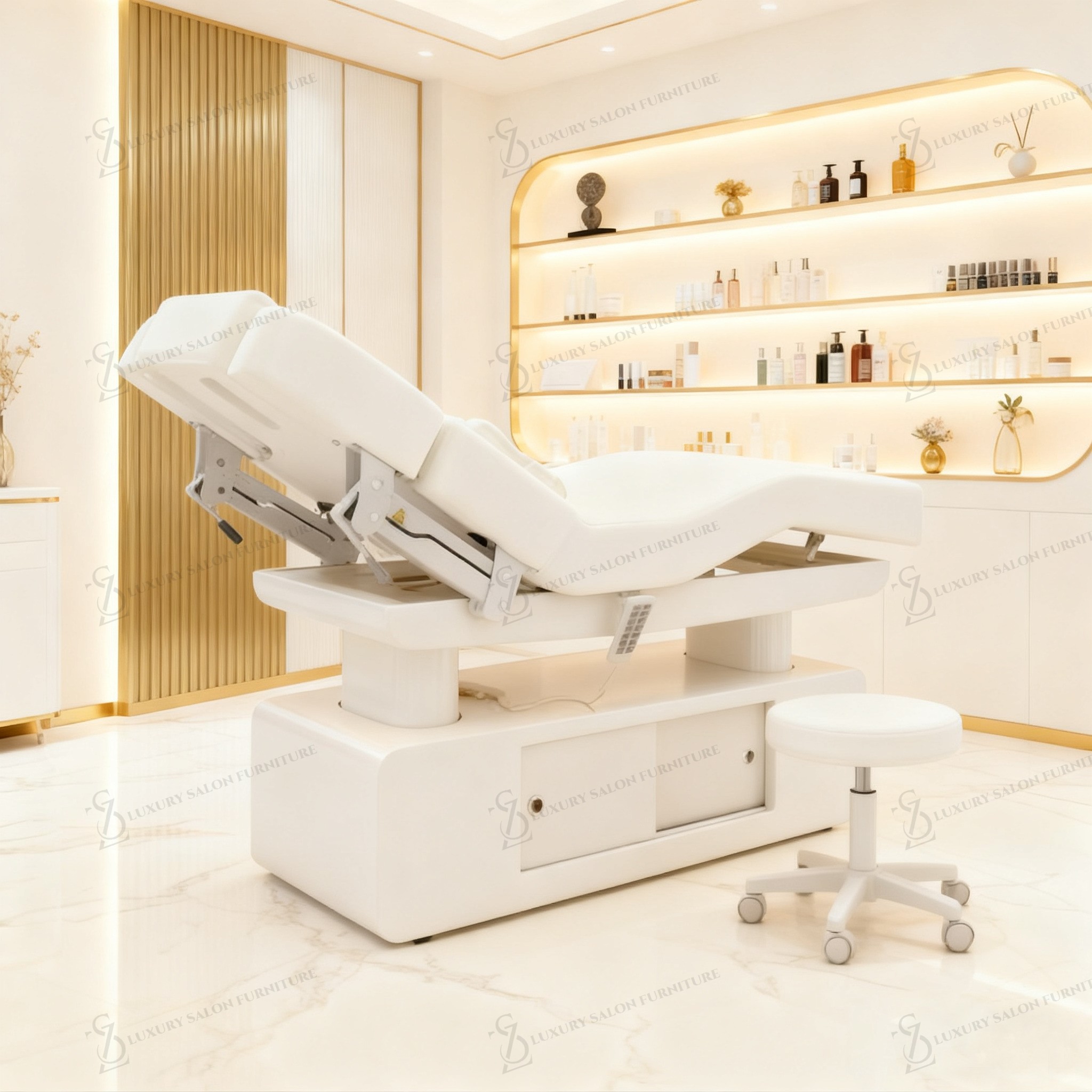 Luxo 3/4 motores rosa cama de  - Wellness Spa With Massage avaliação e preço